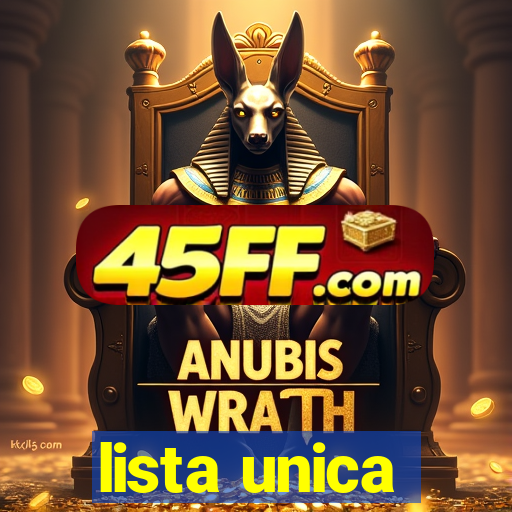 lista unica